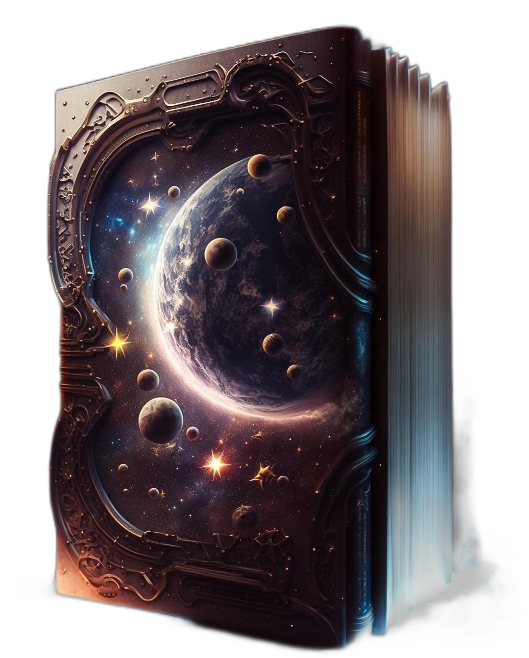 a book with a picture of a book cover