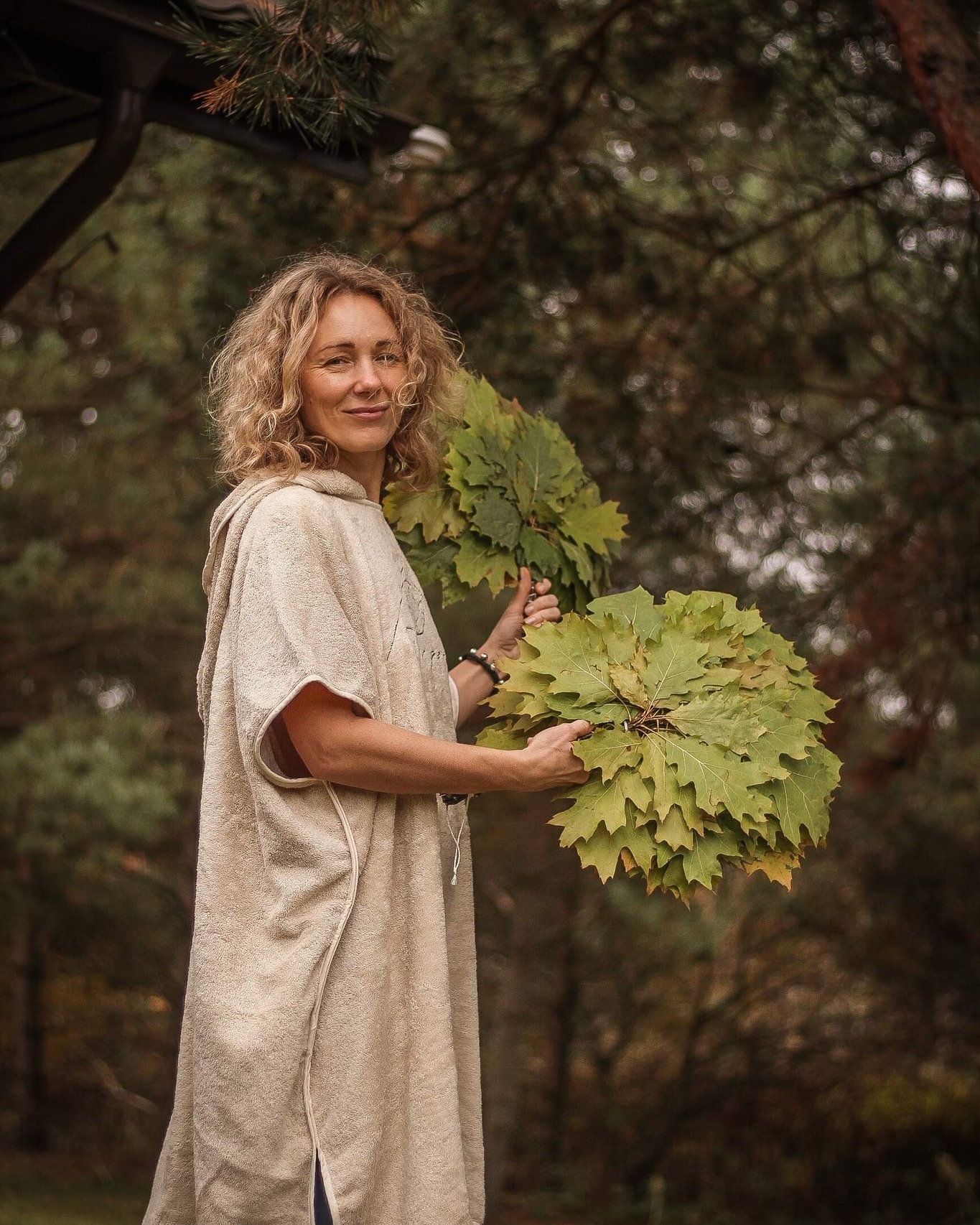 Pirtininkė su vantomis