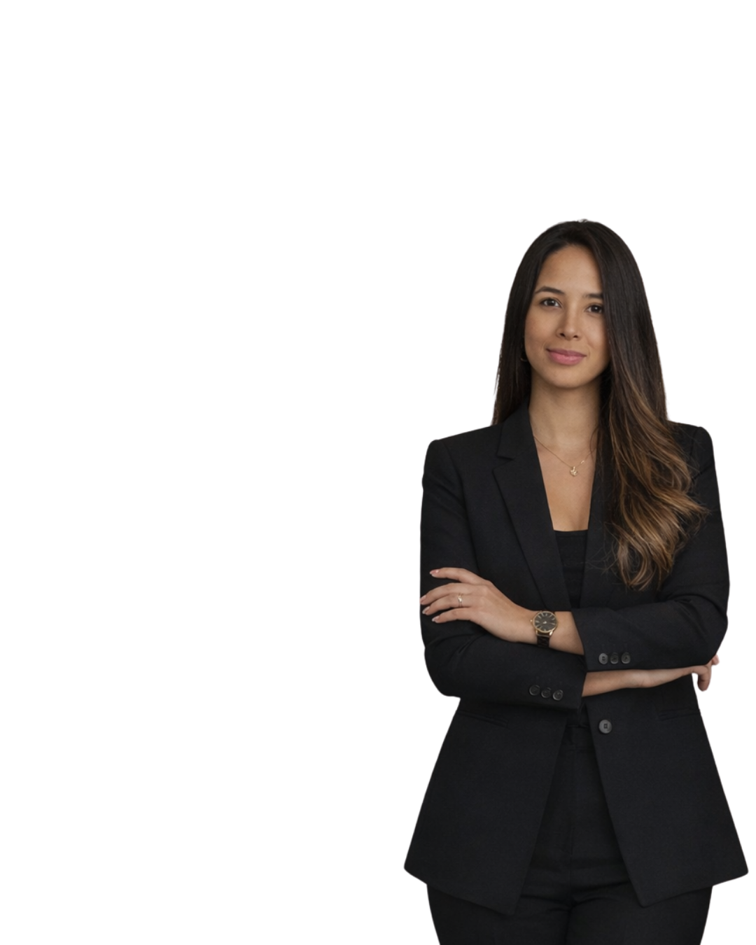 foto de muejr vestida de negro