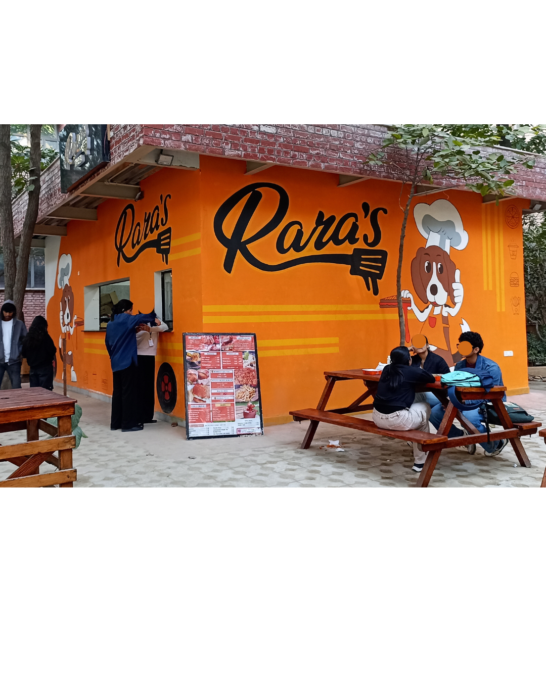 Canteen Wall painting in Noida