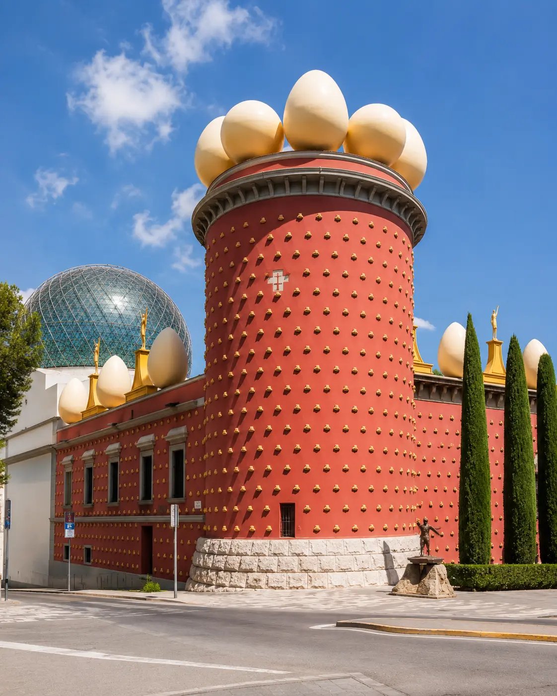 Filipino driver in Barcelona for private day trips to the Dali Museum in Figueres