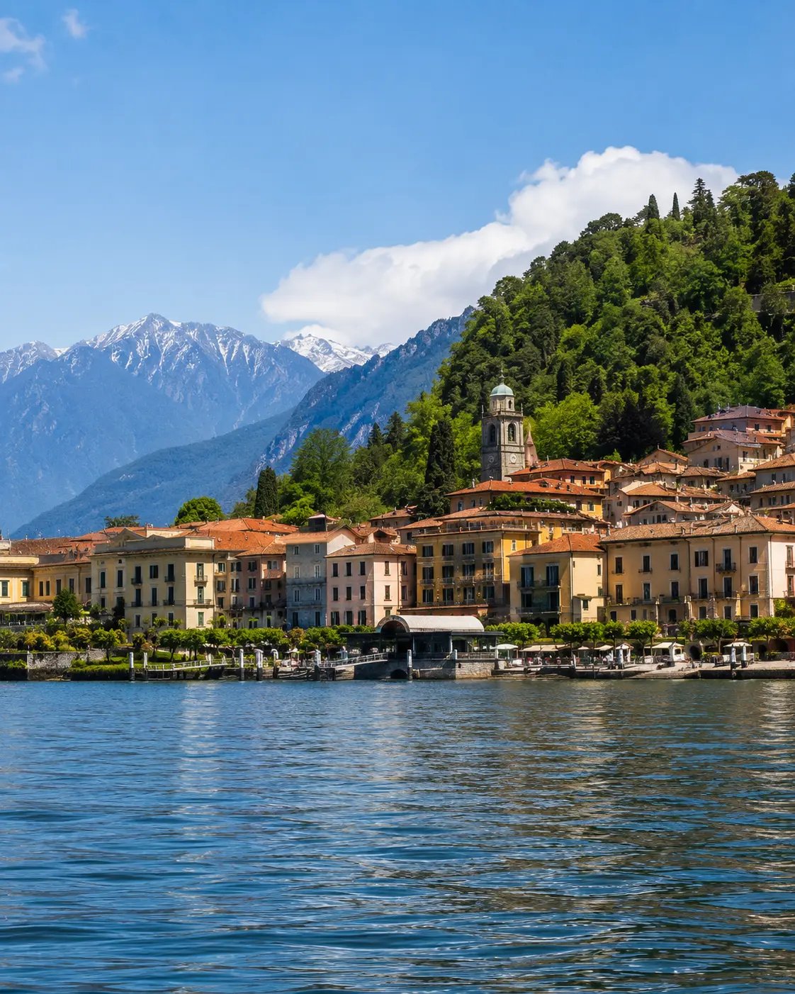 Filipino driver day trip to Lake Como from Milan