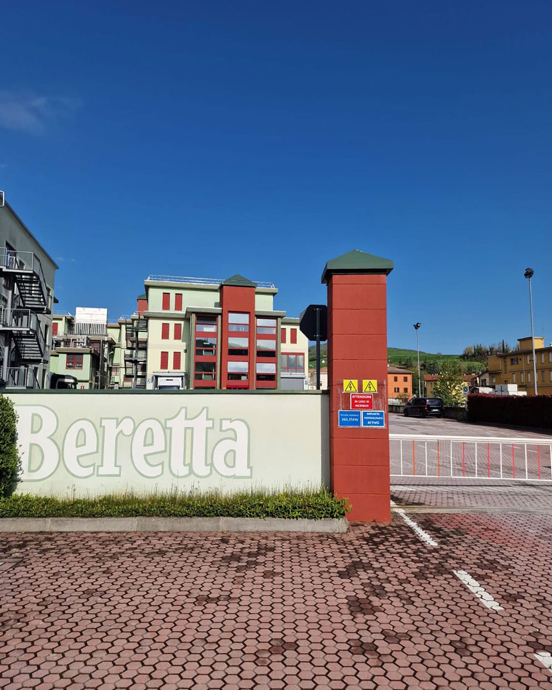 entrance to beretta company