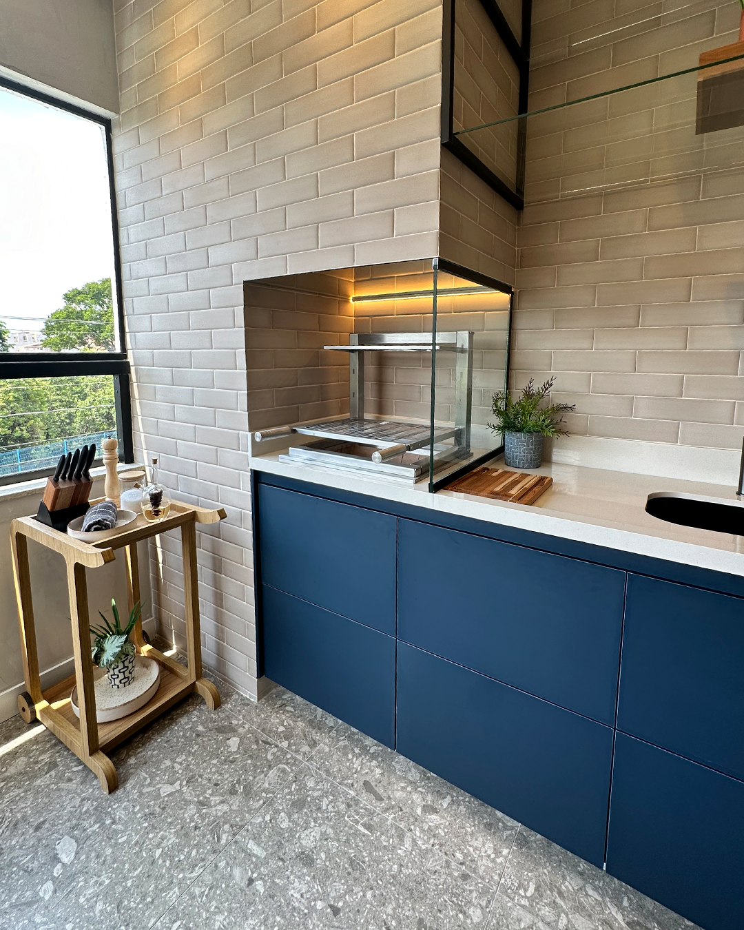 Projeto de área gourmet em São Paulo