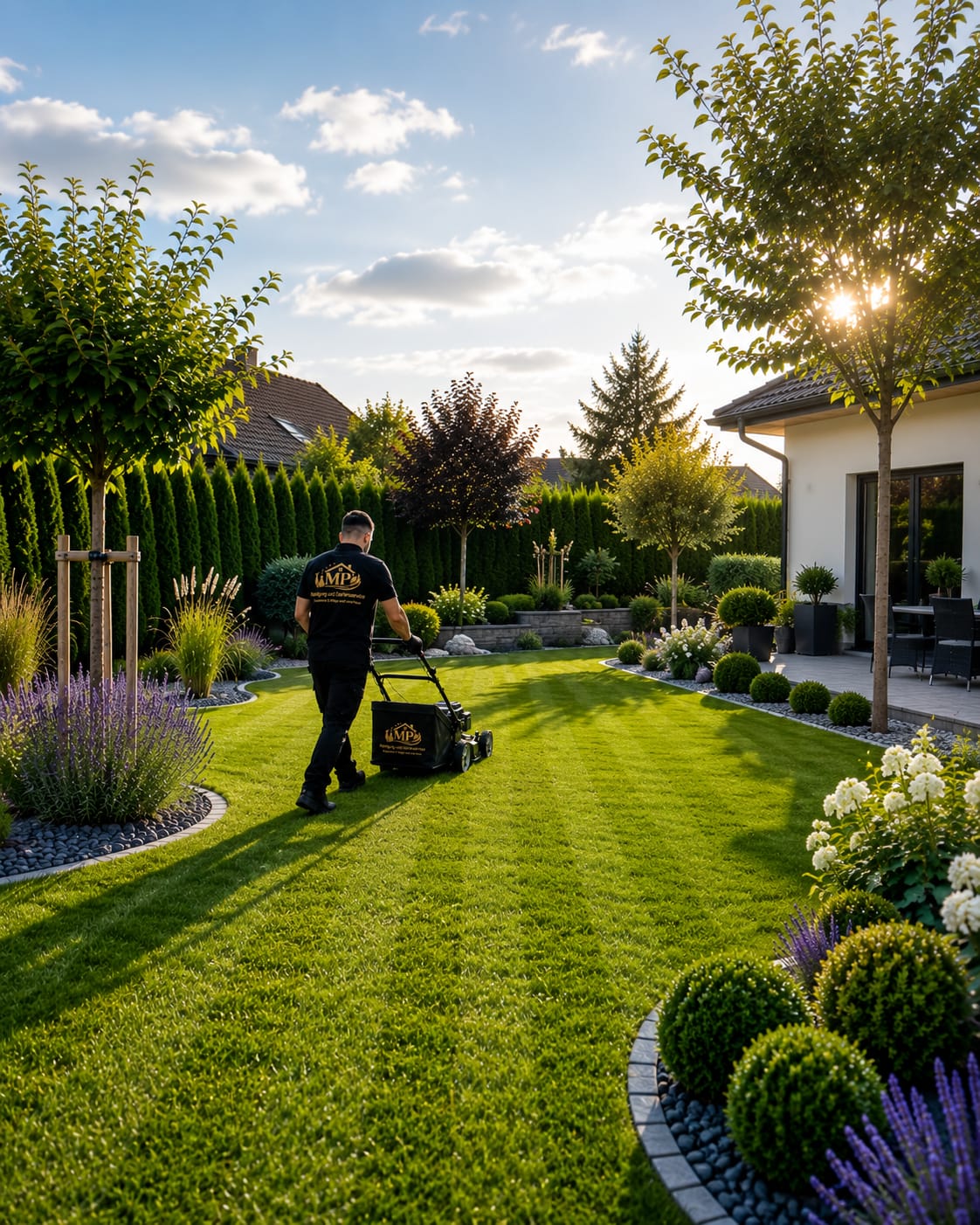 Professioneller Gartenservice in Singen – Rasen mähen und Gartenpflege durch MP Reinigung und Garten