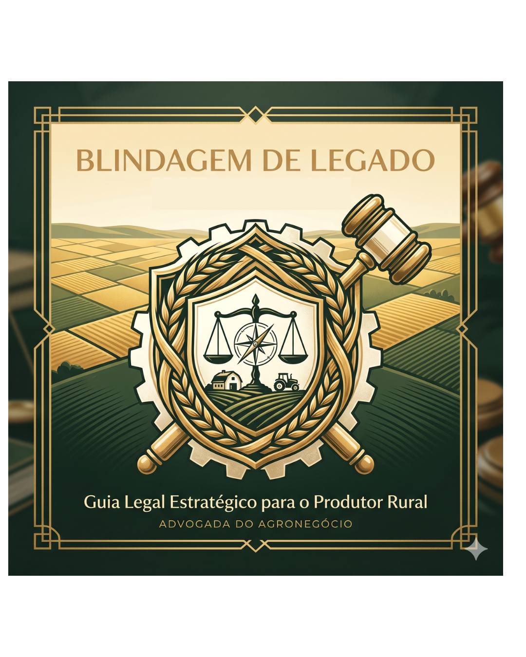 E-book Blindagem de Legado: Guia de holding rural, sucessão e proteção no agronegócio — Dra. Tatiana Gaertner