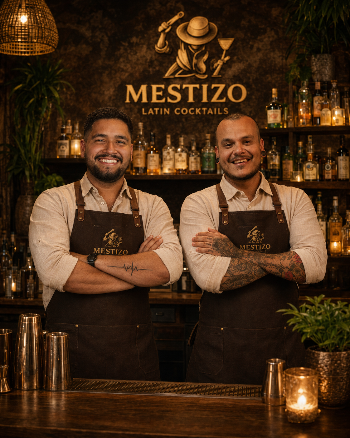 Luis & Victor Pose 1 Mestizo