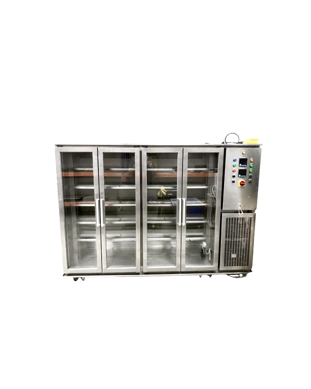 ตู้ทดสอบความชื้นของปูนซีเมนต์ - Curing Cabinet, Temp. humid controller for Cement lab test.