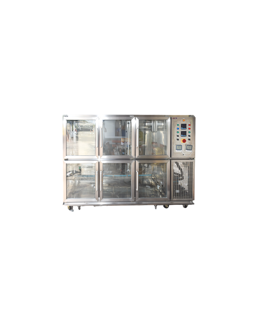Curing Cabinet 6 Doors ตู้ทดสอบควบคุมอุณหภูมิและความชื้น 6 ประตู สแตนเลส Made to Order