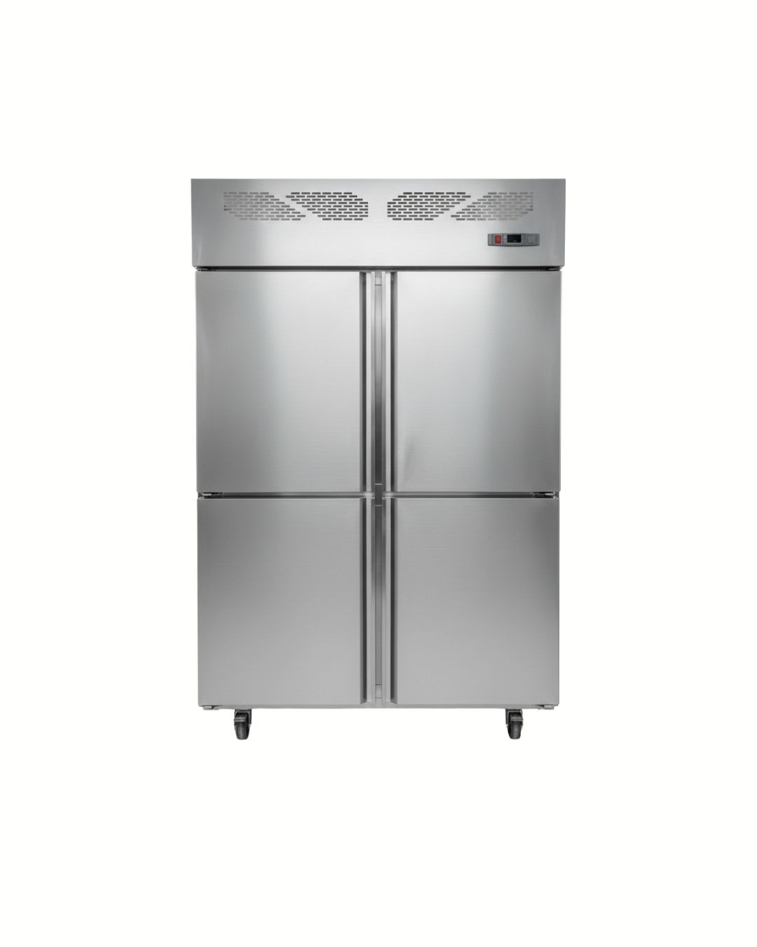 UPRIGHT REFRIGERATOR 4 DOORS MADE OF STAINLESS STEEL