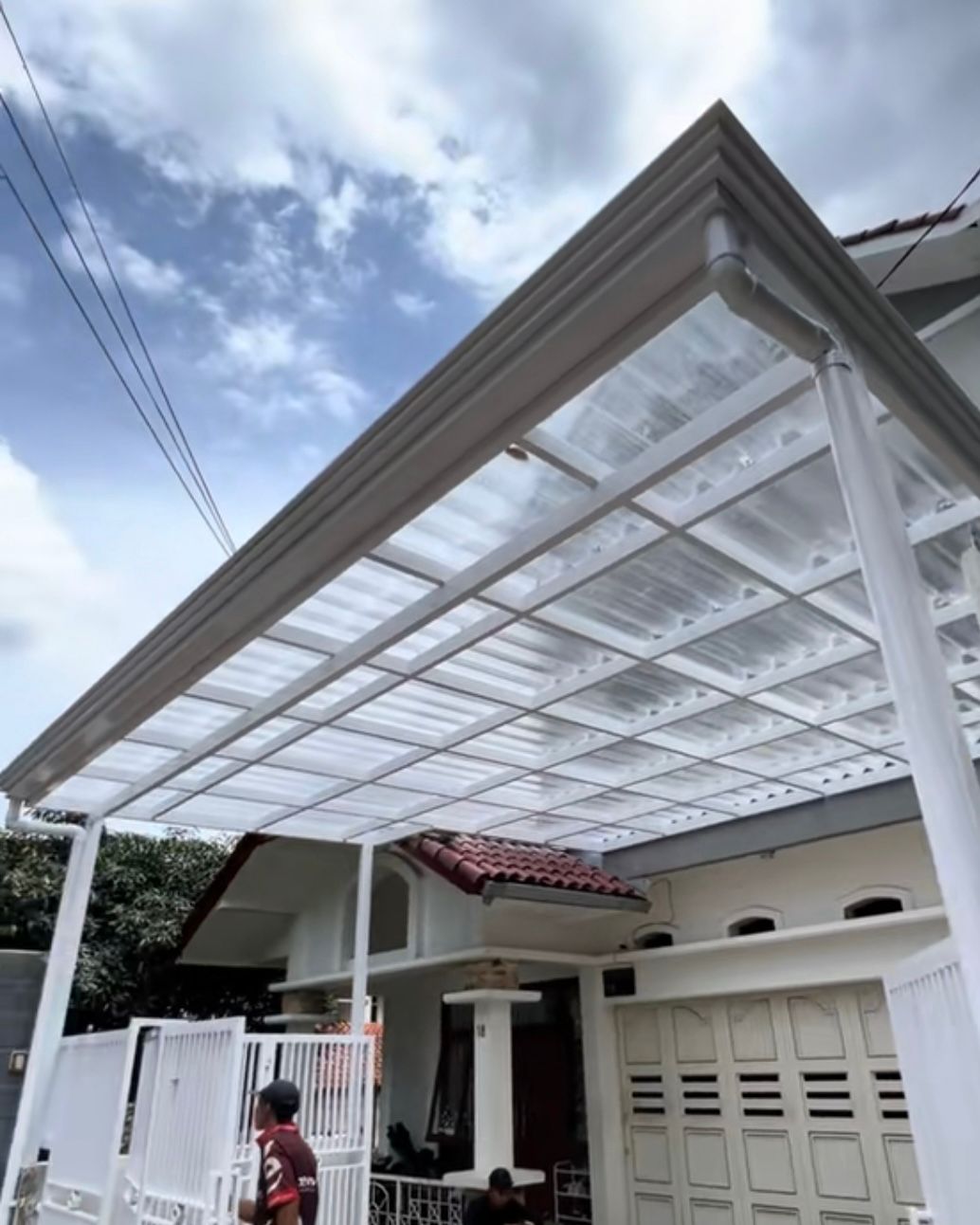 Canopy Alderon Twin Layer Transparan TP