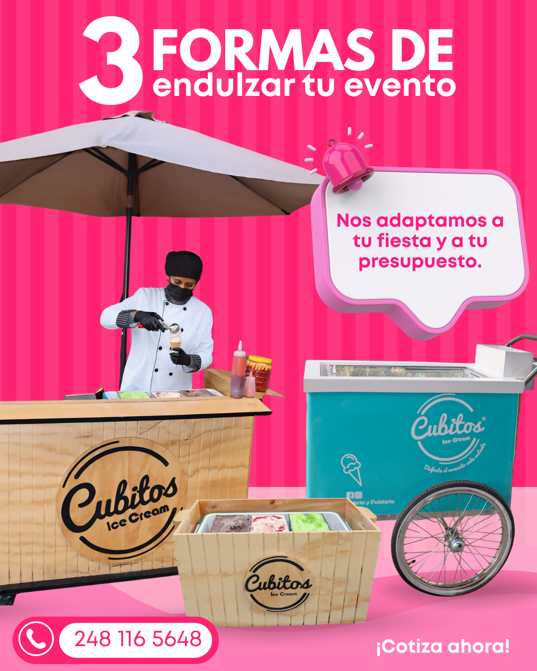 3 formas de endulzar tu evento