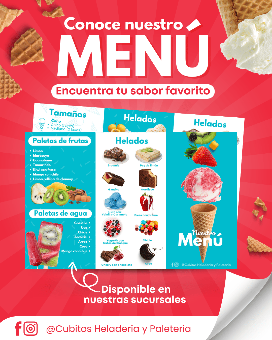 Ya conoces el menú Cubitos