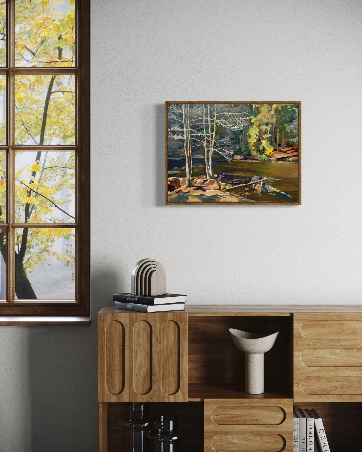 'Nature's Whisper' 18x24 inches oil painting by Angela Moiseieva.