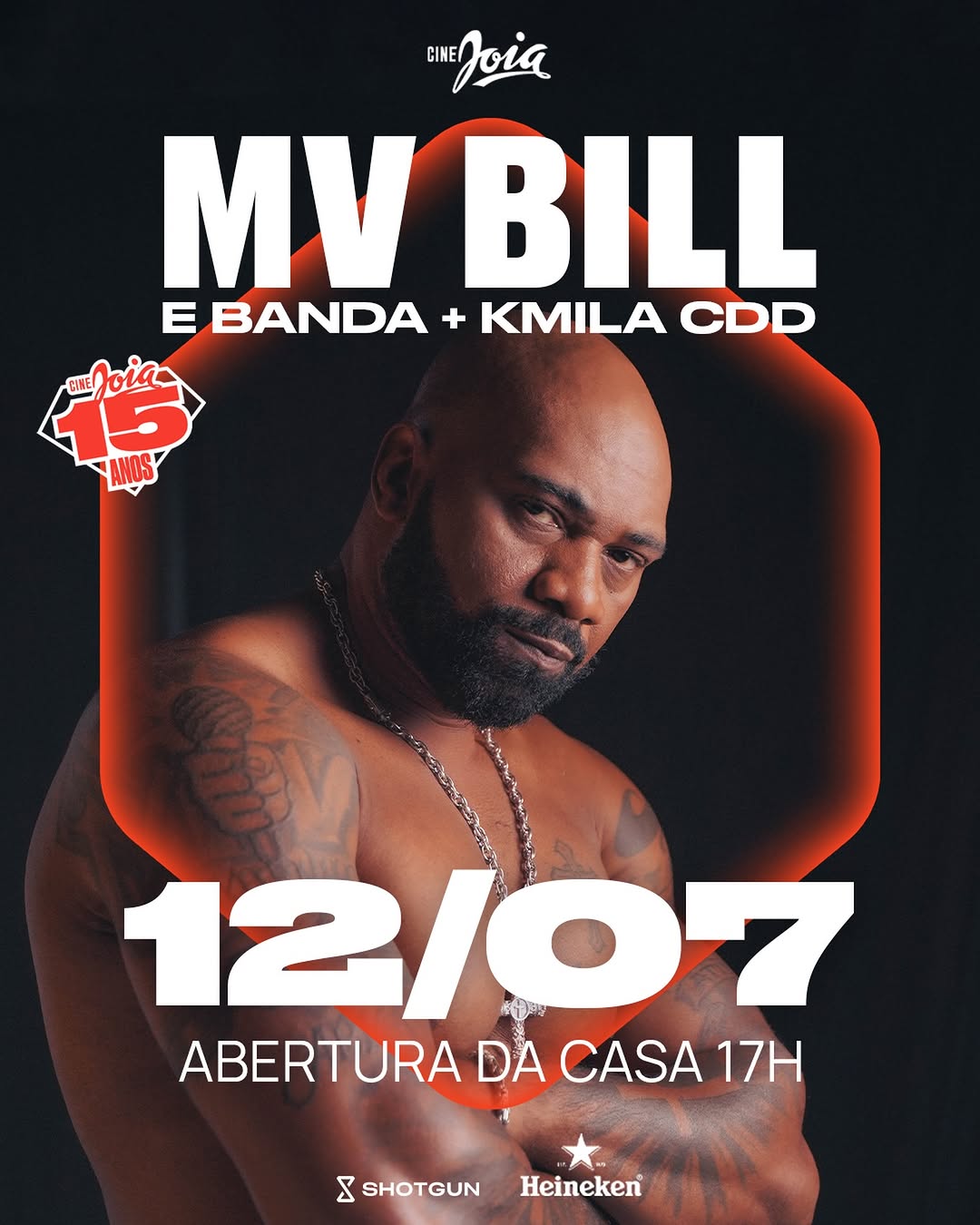 mv bill 30 anos carreira cine joia