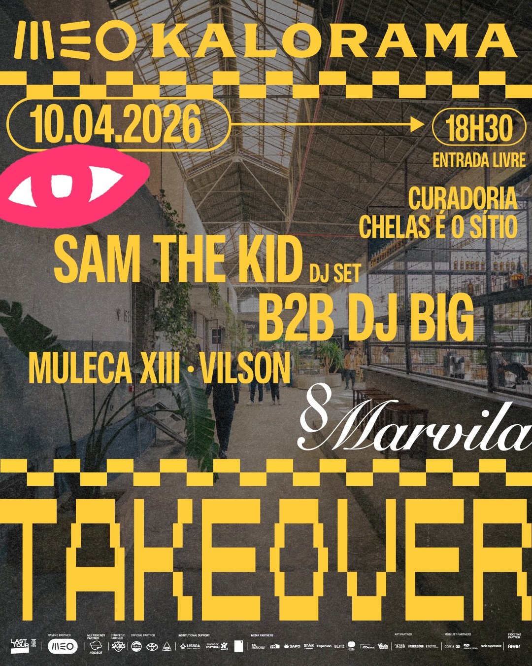 evento MEO Kalorama em Marvila com DJs e público urbano