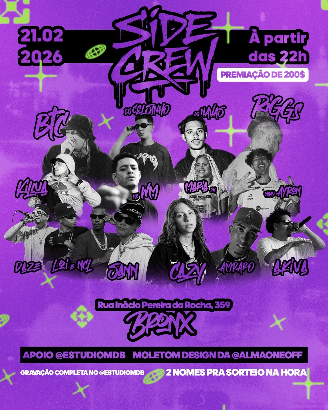 side crew evento