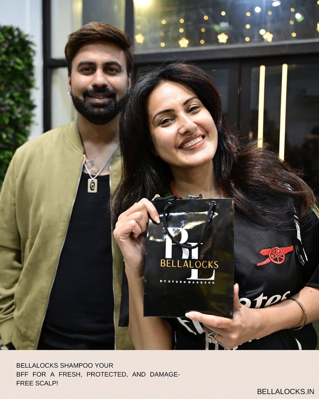 Kamya Panjabi at Ayush Manocha Salon