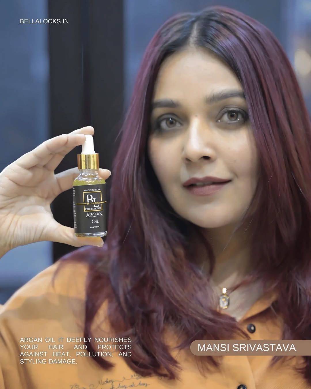 Actor Mansi Shrivastava at Ayush Manocha Salon