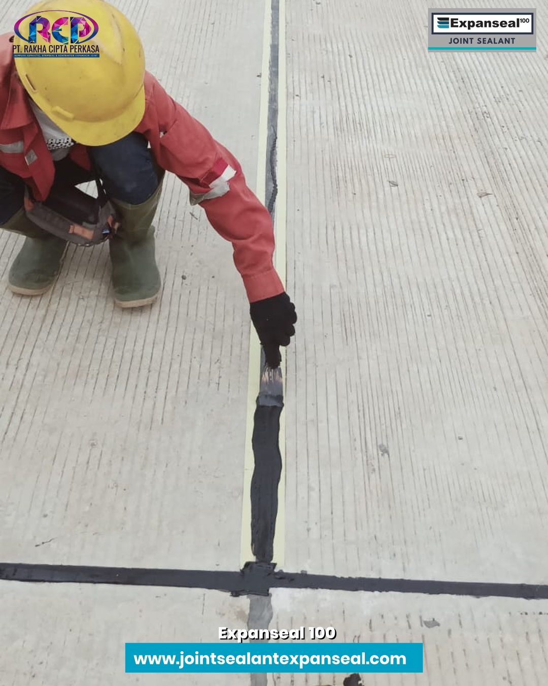 pengaplikasian joint sealant