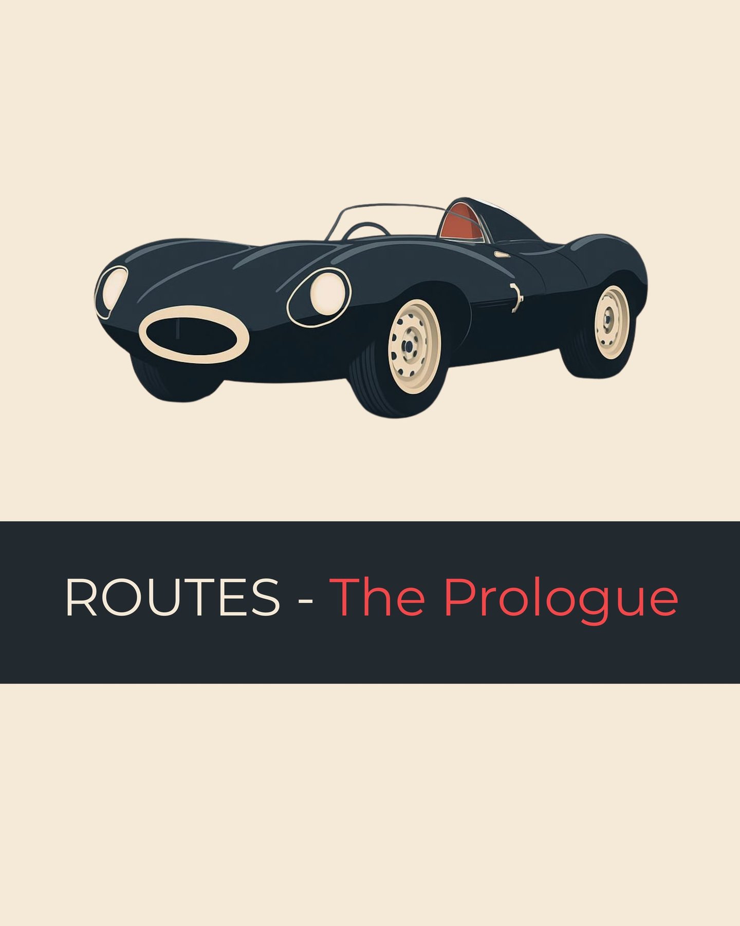 Logo van oldtimer rally ROUTES – The Prologue op 14 juni 2026 in België, Oldtimer rally