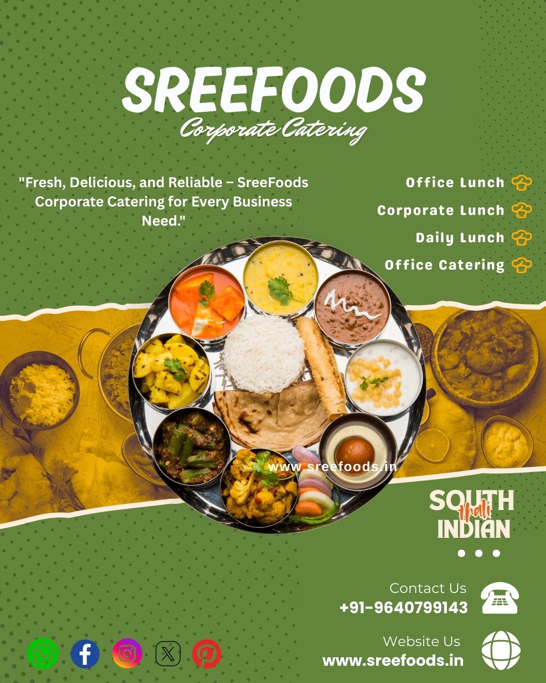 SreeFoods Corporate Catering Services - Hyderabad
