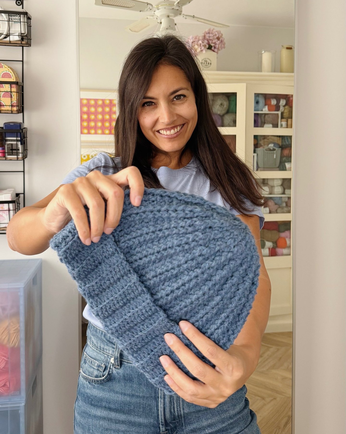 Patron crochet gorro algodon