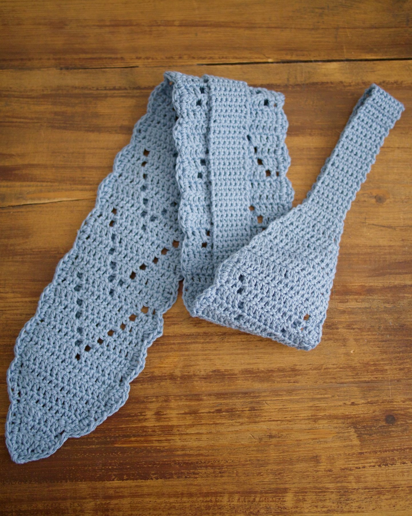 Patron crochet corbata
