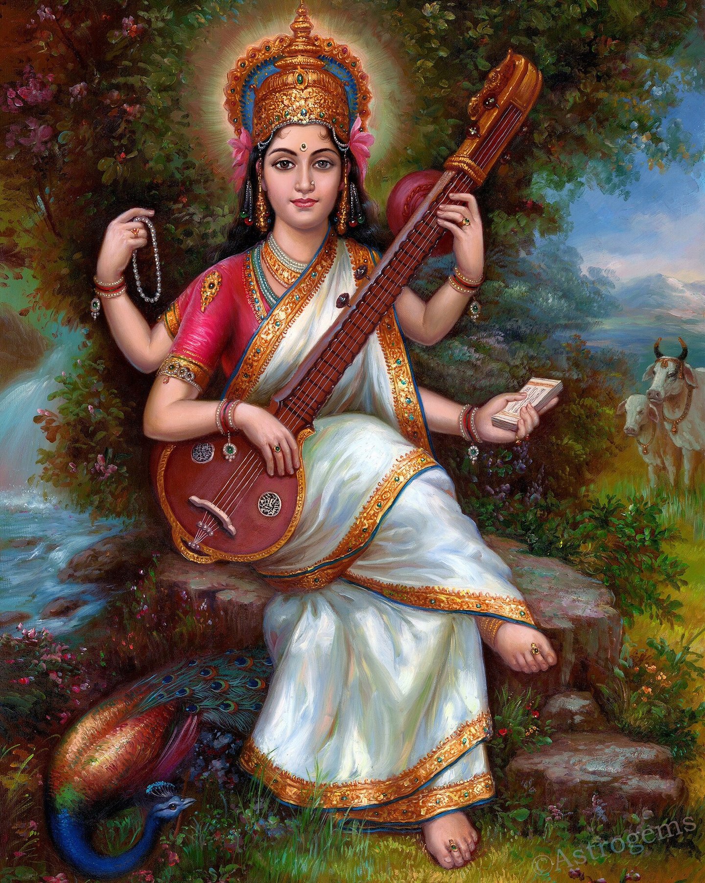 Goddess Saraswati