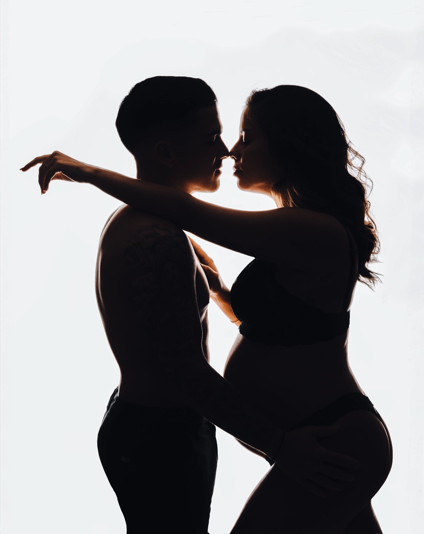 séance photo de grossesse en couple