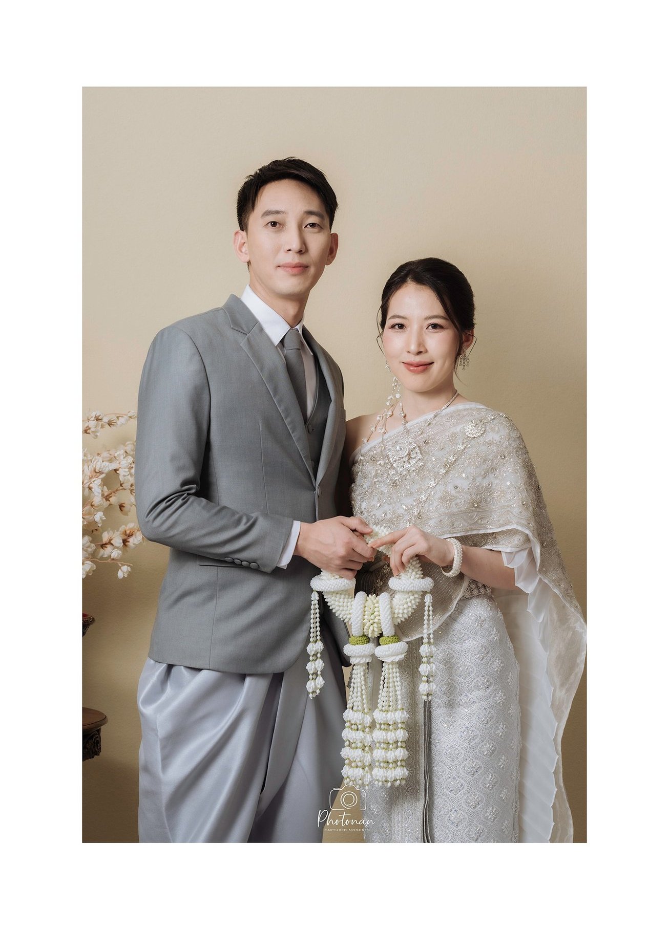 ช่างภาพน่าน ถ่ายพรีเวดดิ้งชุดไทยในสตูดิโอ Photonan
