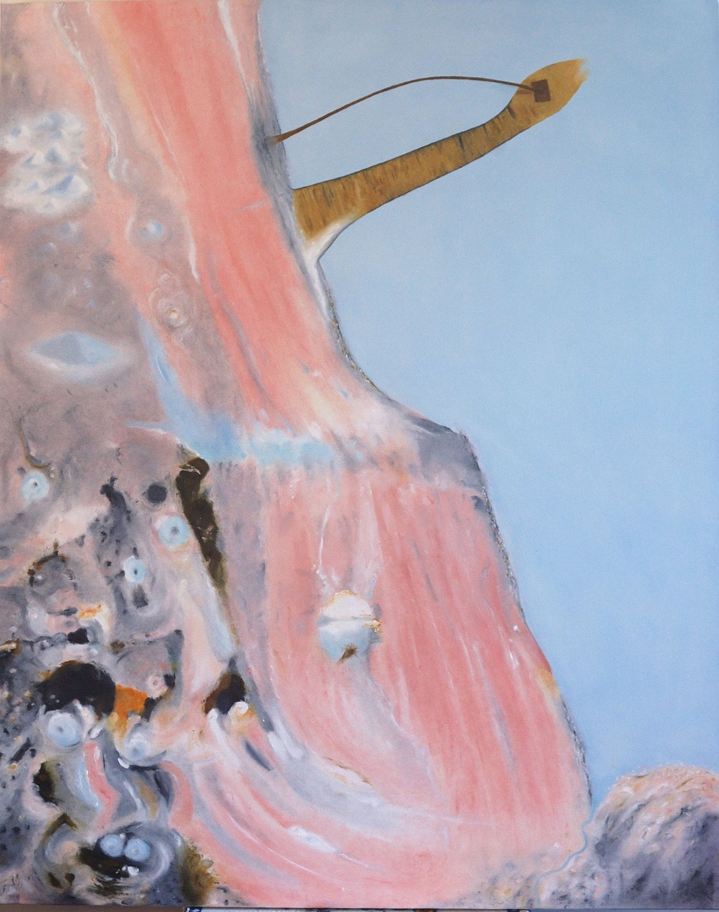 Landscape 10. Oil on canvas. 2023. 122 x 153 cms.