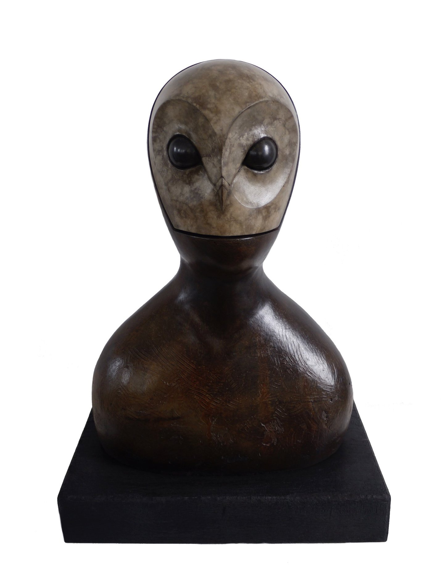 Bronze Sculpture I On U By Mark Richard Hall