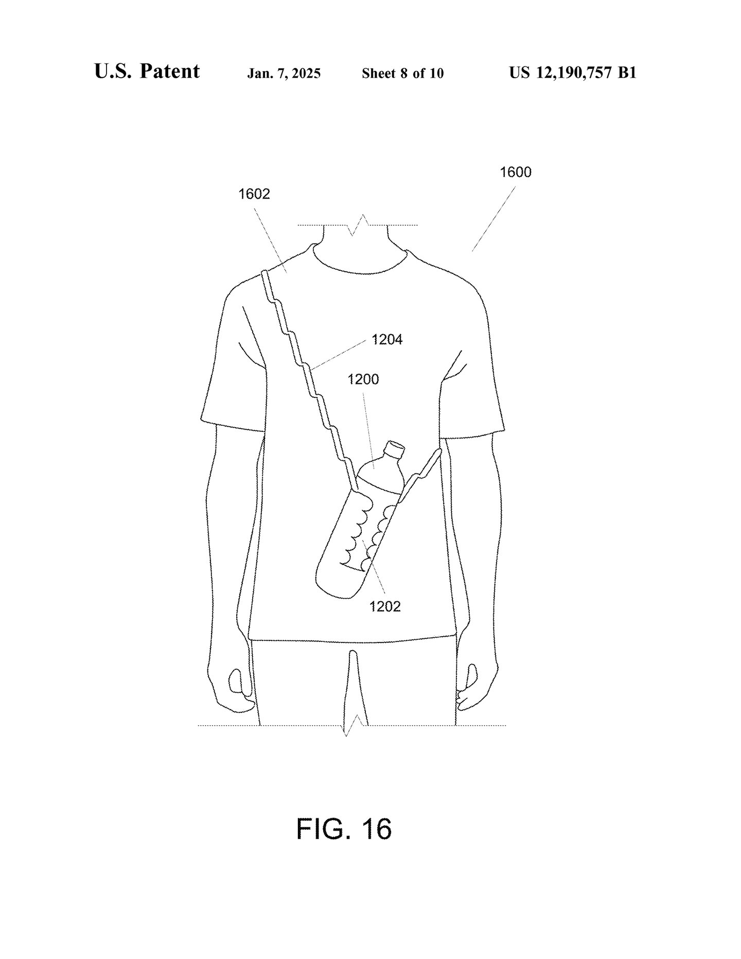 Functional Label That Transforms into a Convenient Product Strap