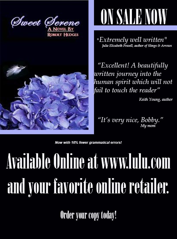 Robert Hedges Sweet Serene Flyer