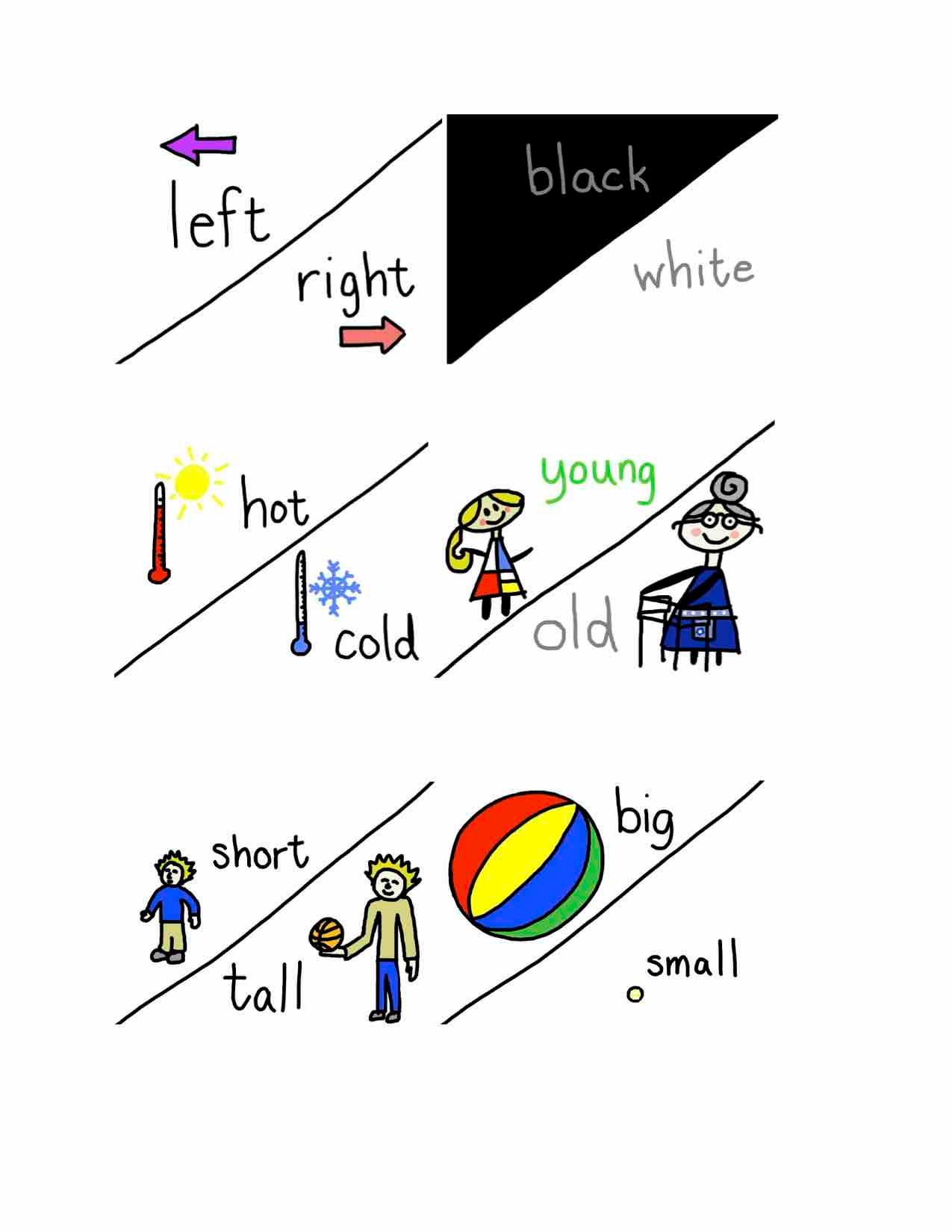 opposites english lesson esl lesson efl lesson free english lessons free english worksheets