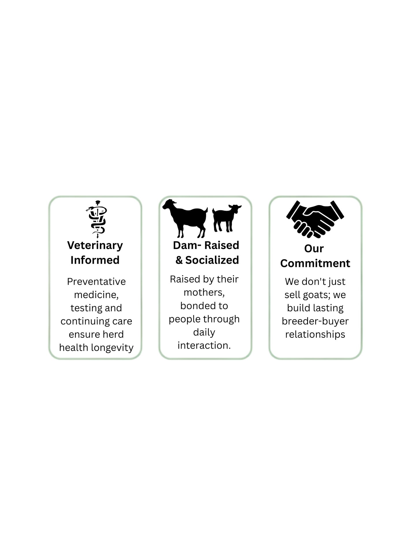 The three pillars of the farm 