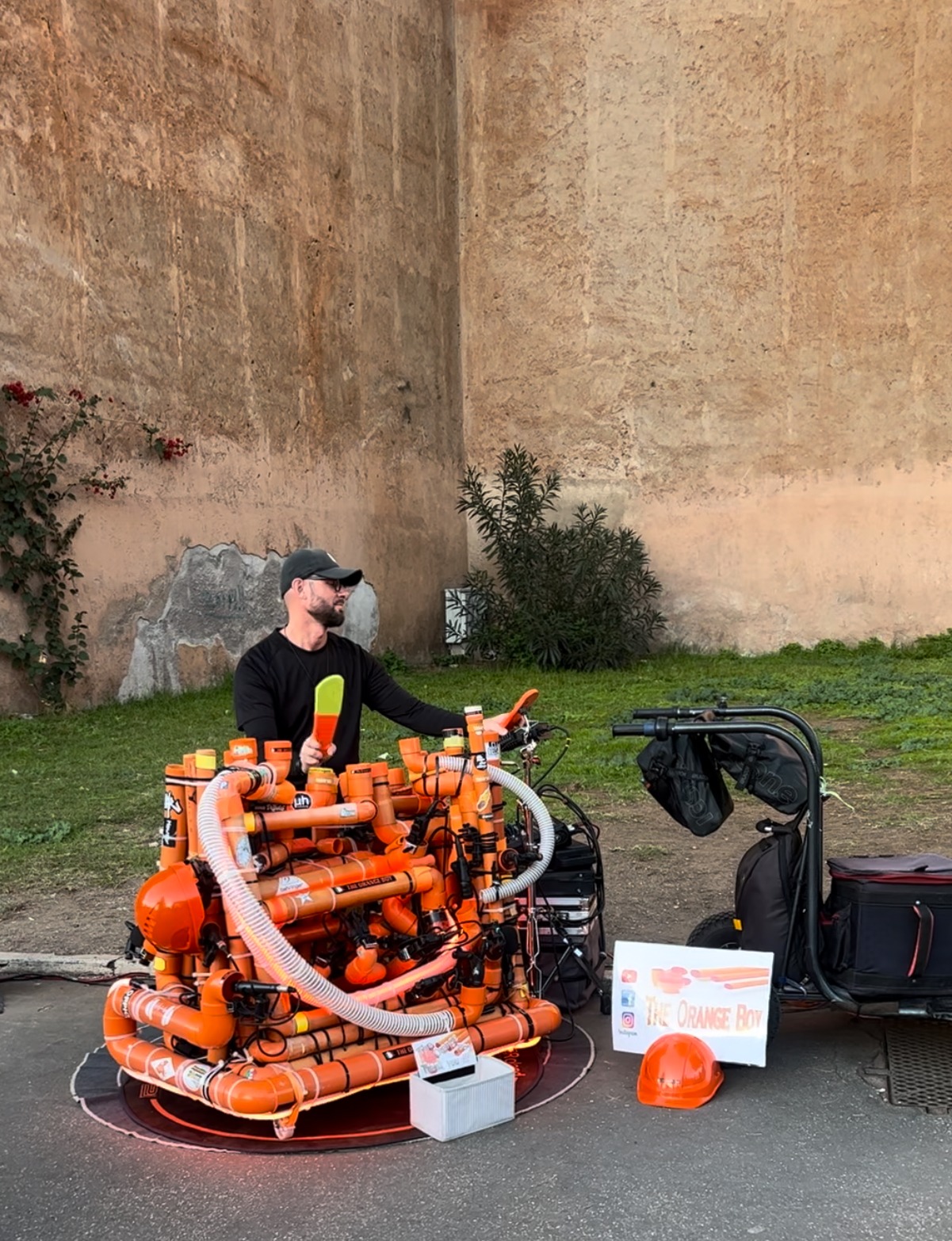 Fot. Justyna Józefowicz, Rzym 2023, Orange Boy