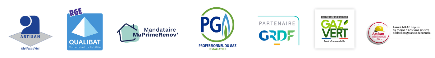 Qualiplomberie est une entreprise artisanale, certifiée RGE Qualibat, mandataire MaPrimeRenov'