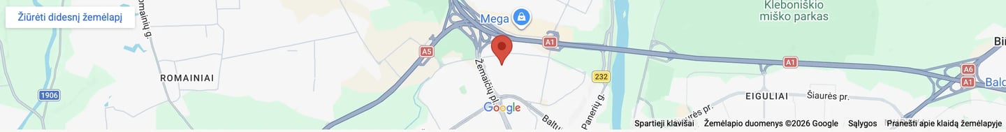 Žemėlapis - NT OAZĖ