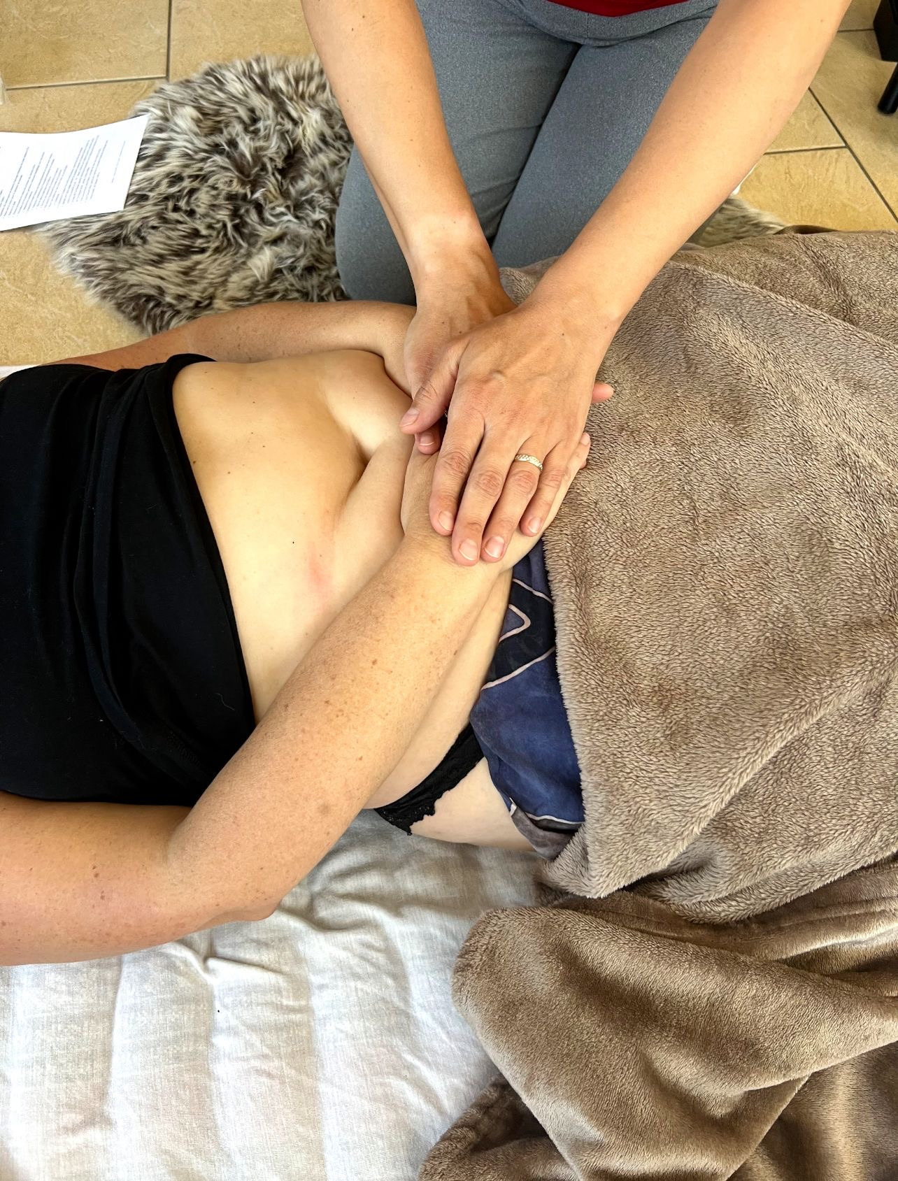 Massage à Broc avec Gaelle Guisolan
