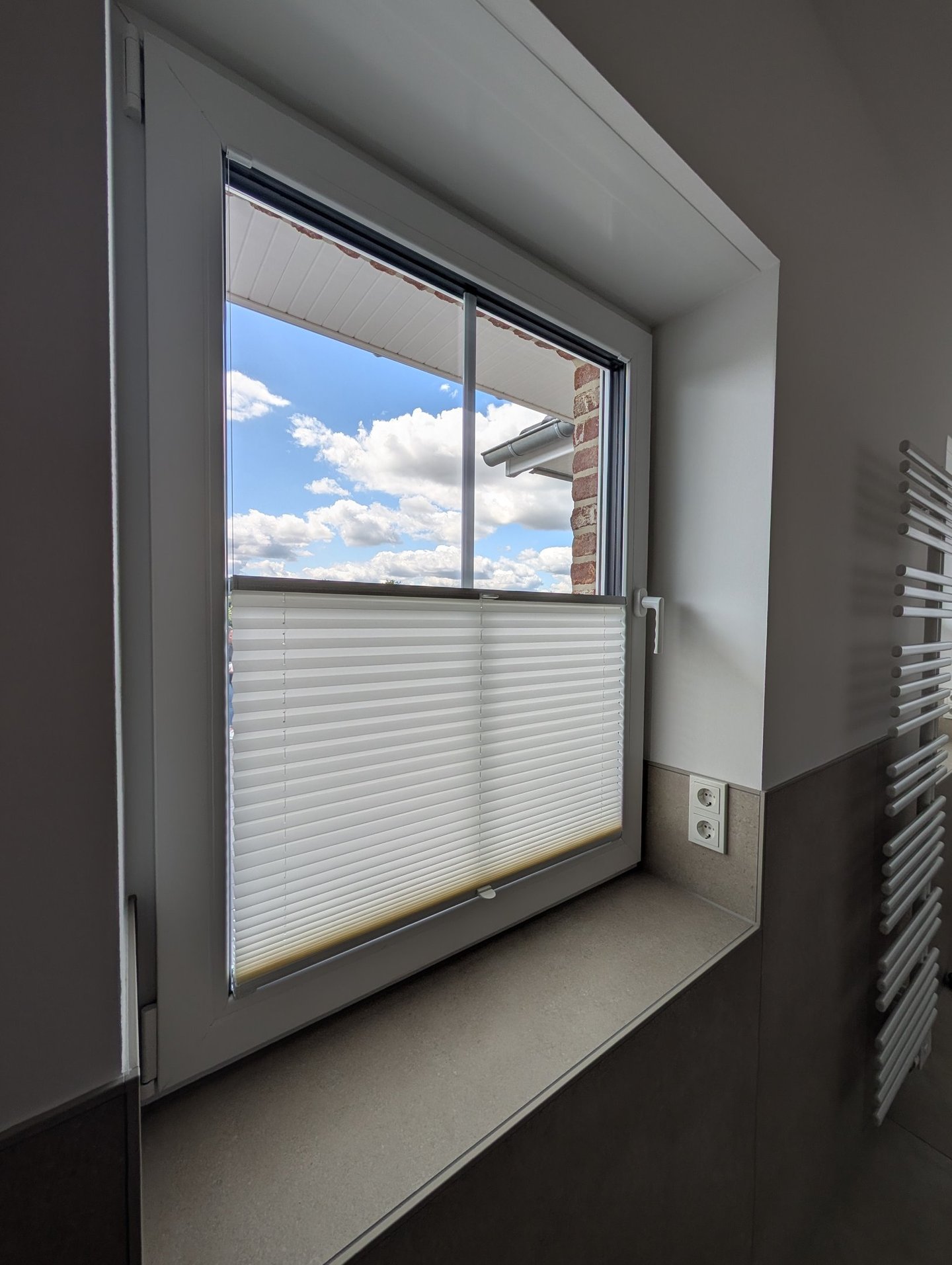 Plissee Blickdicht & Lichtdurchlässig