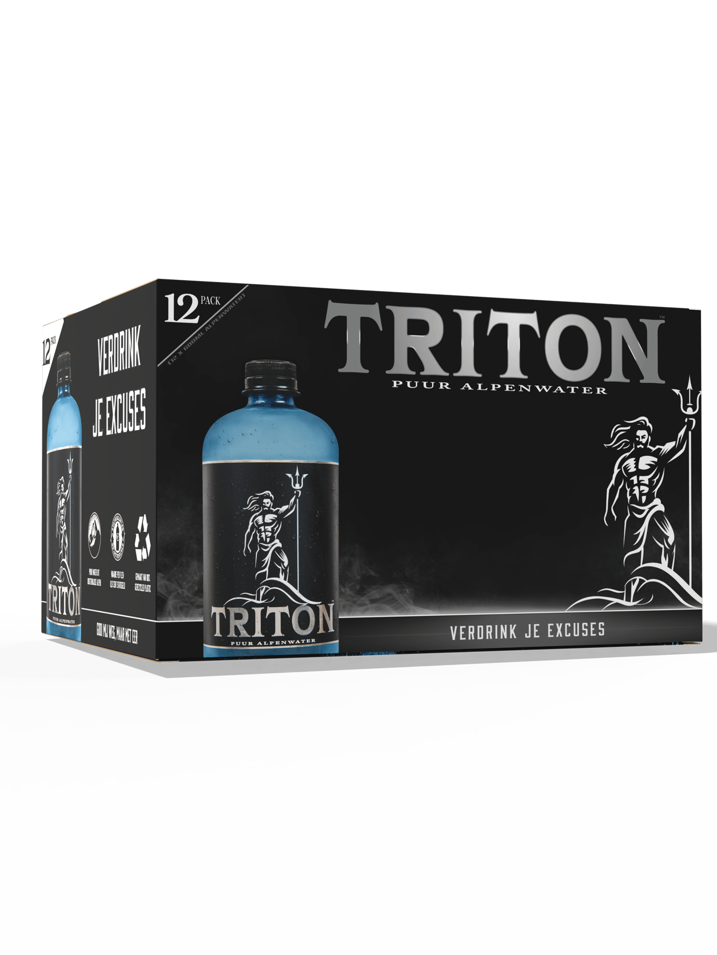 Triton 12 Pack - Puur alpenwater in 12 pack.