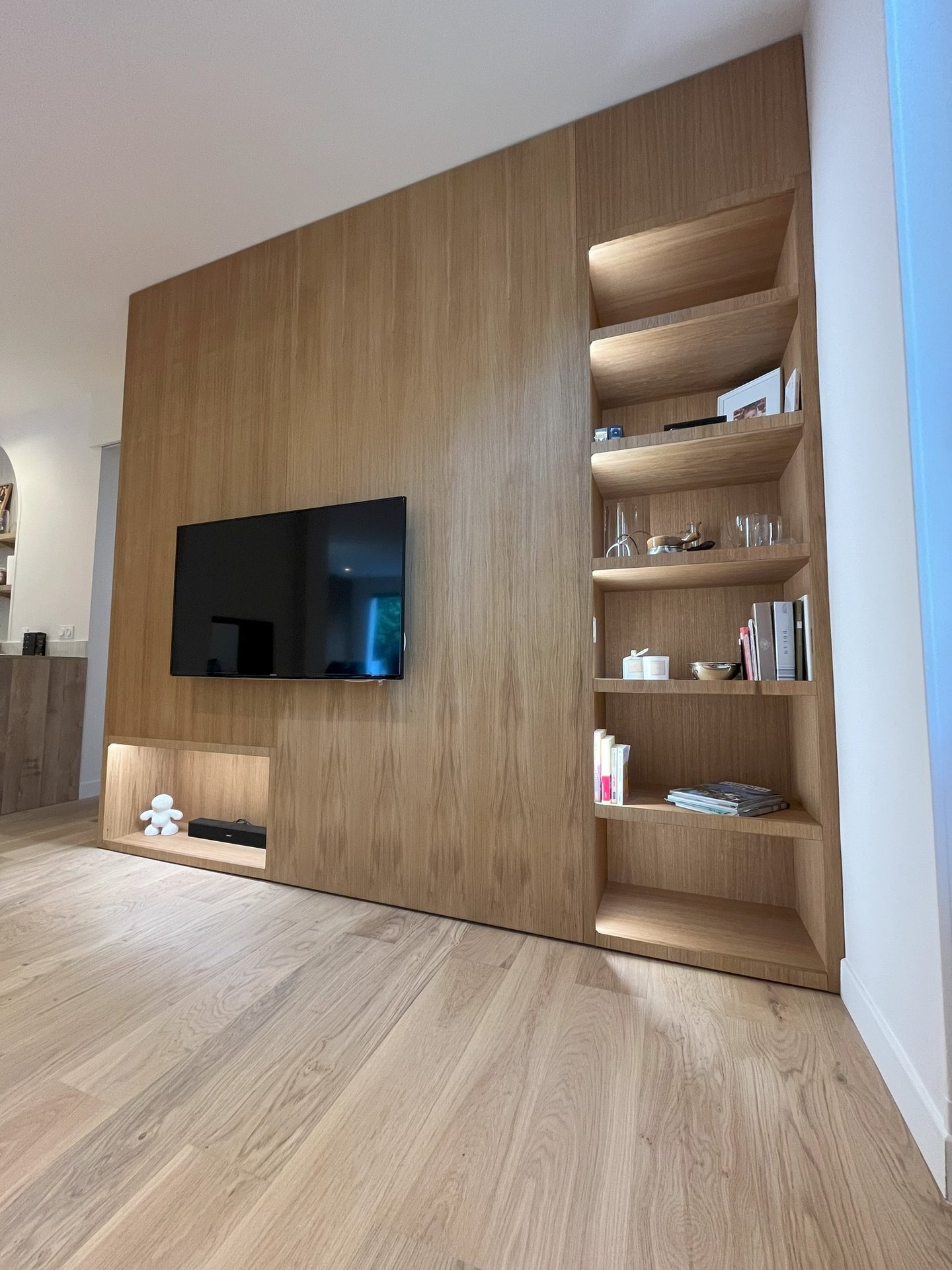 bibliothèque sur mesure