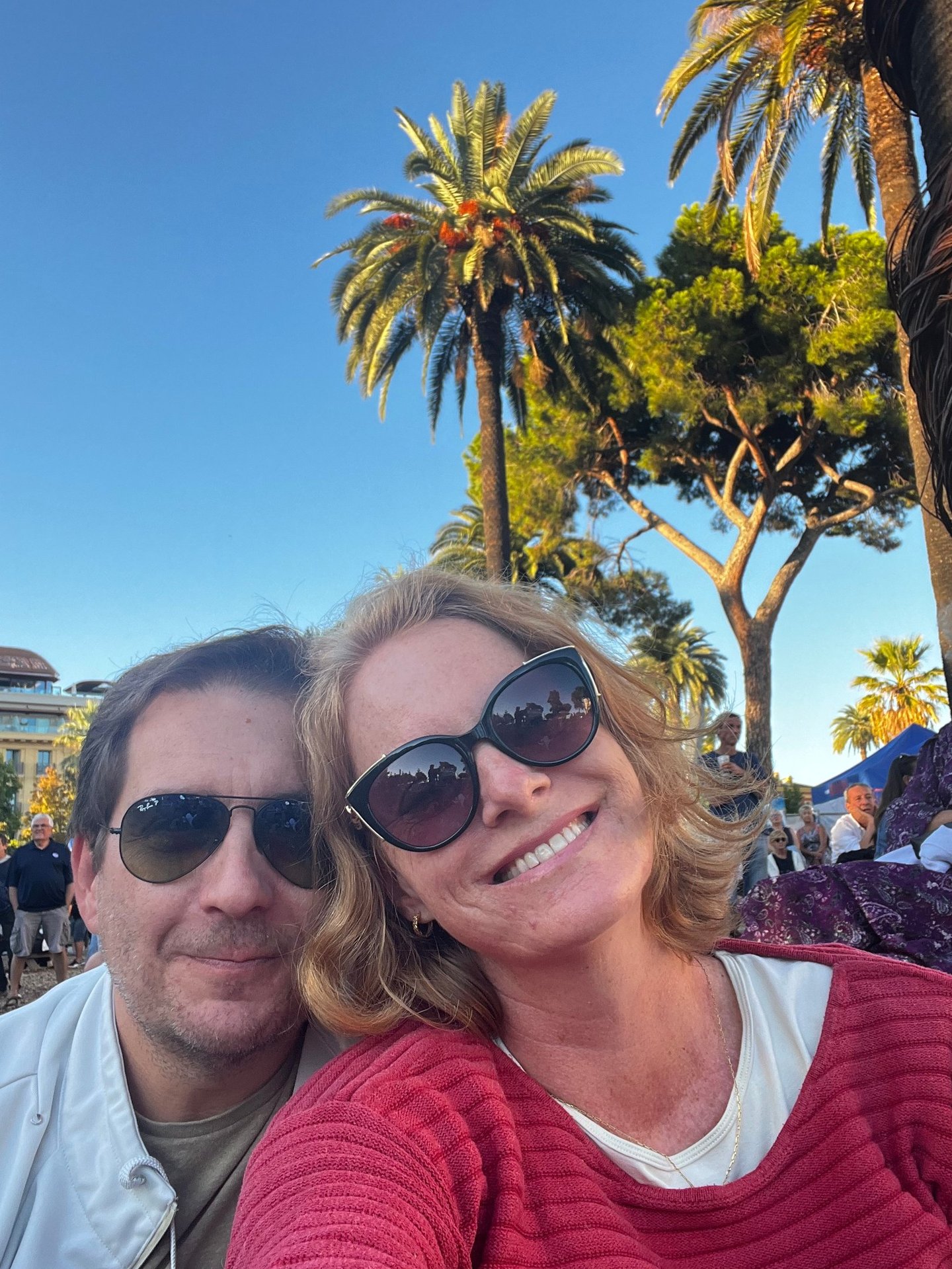Flavia and Paolo in Nice