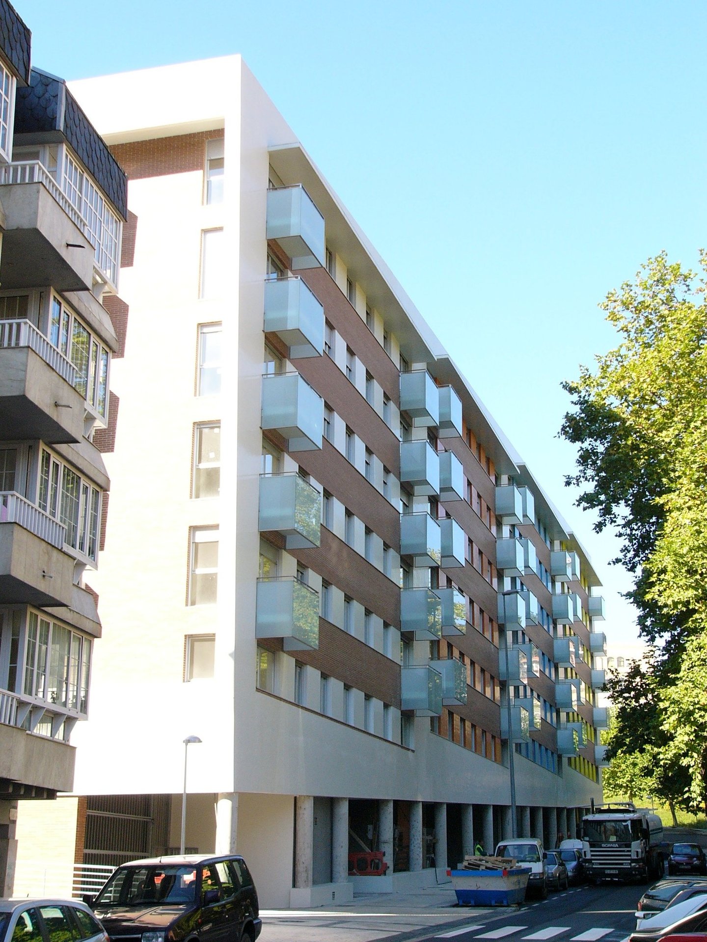 viviendas contadores GURBAIN arquitectura