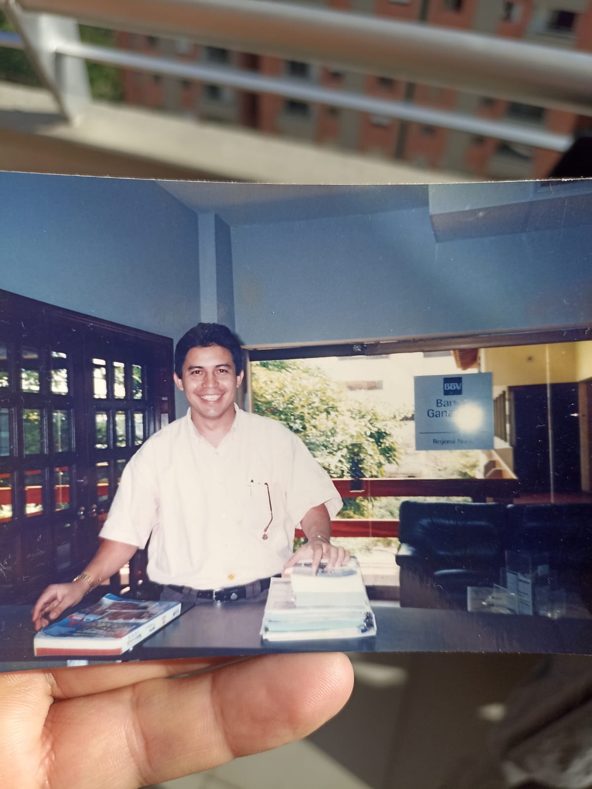 Con parte de mi equipo - cuando era Gerente de oficina BBVA