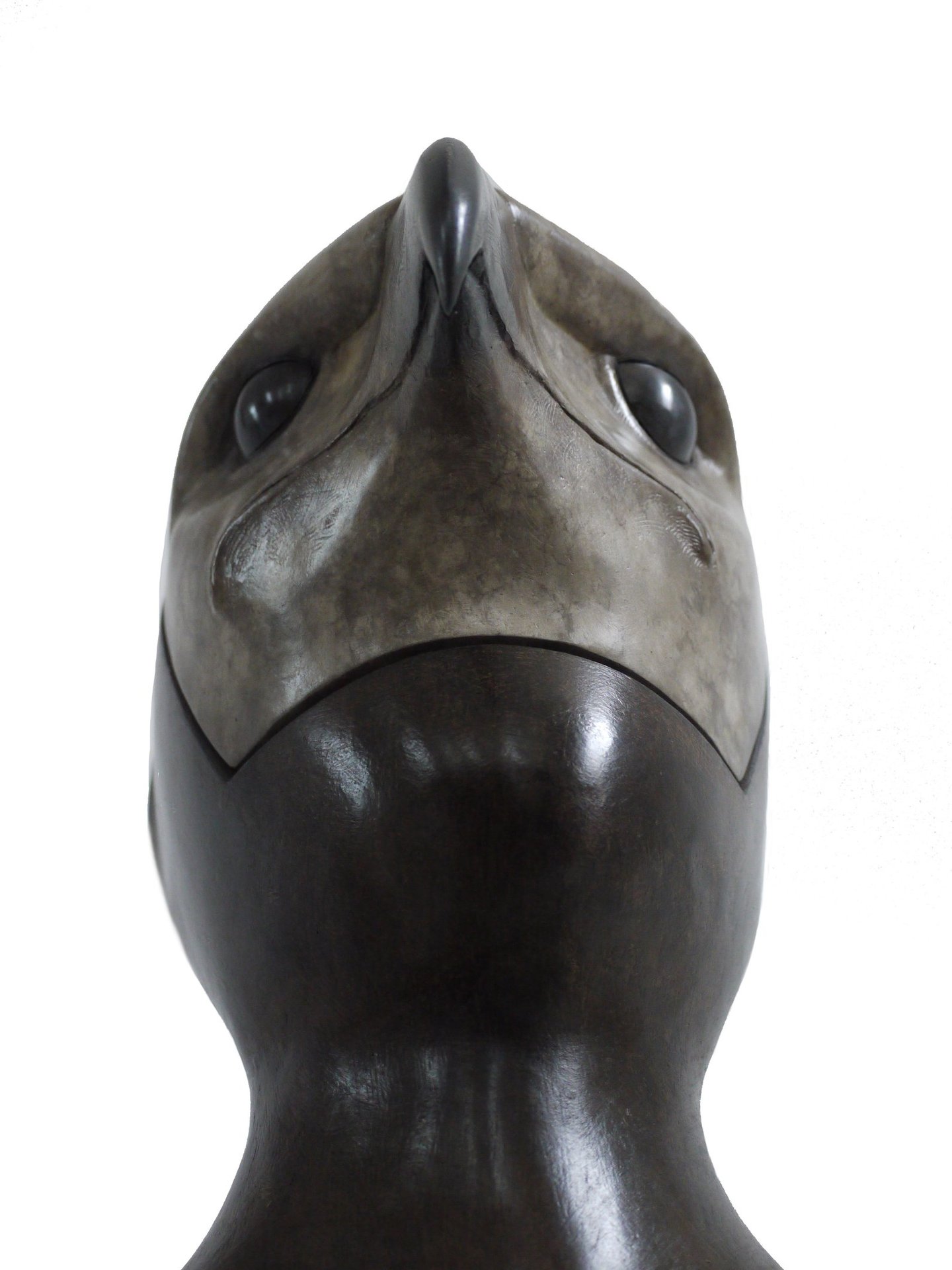 Bronze Sculpture Hawkish By Mark Richard Hall