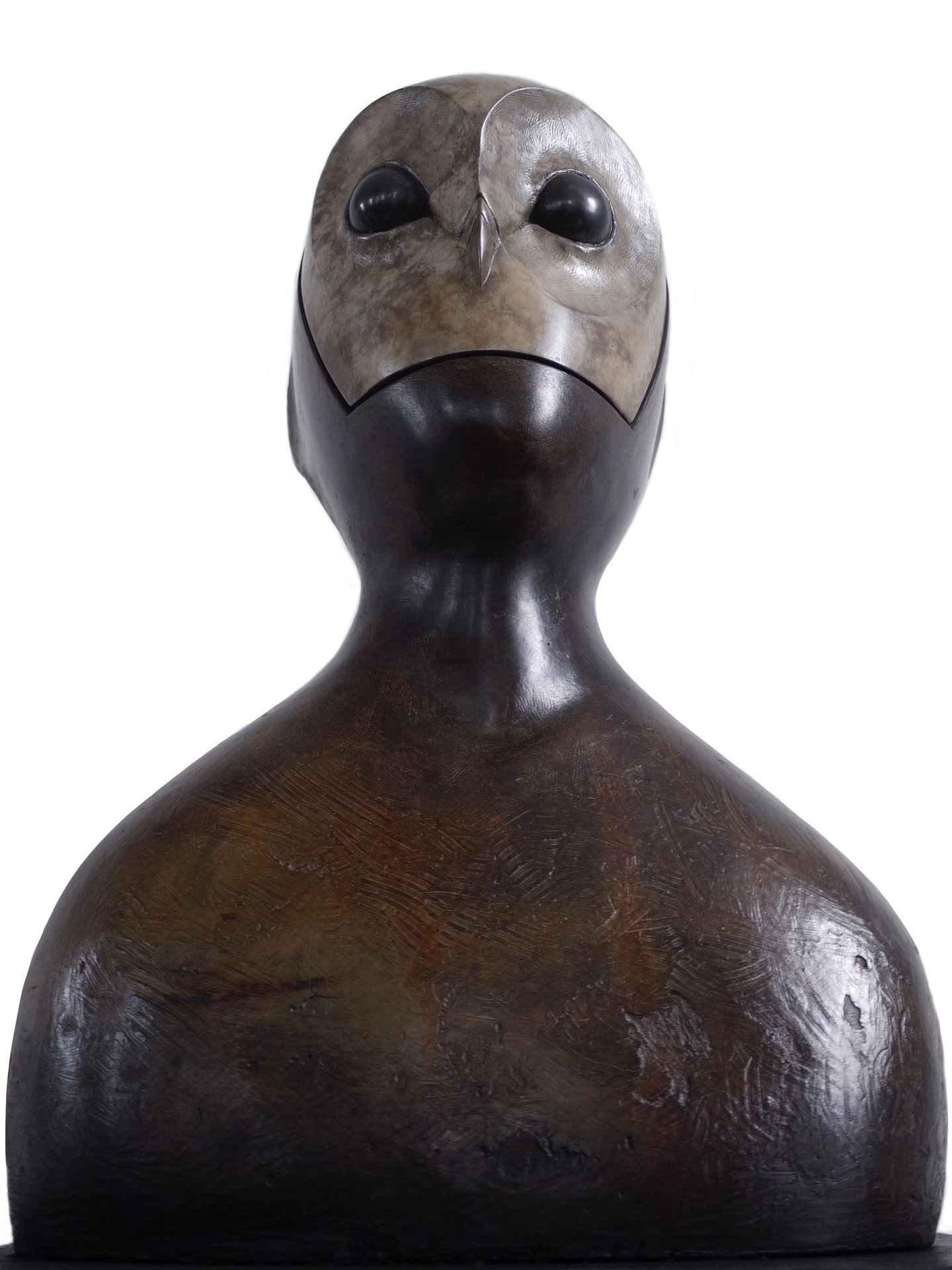 Bronze Sculpture I On U By Mark Richard Hall