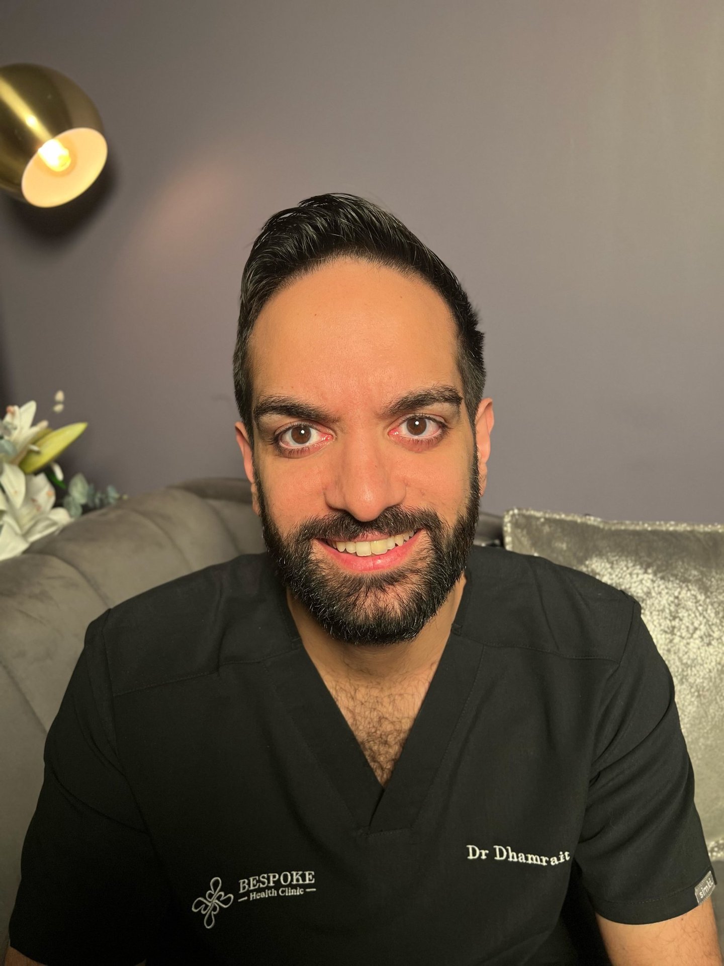 Dr Dhamrait, UK GP specialising in personalised preventative and metabolic health